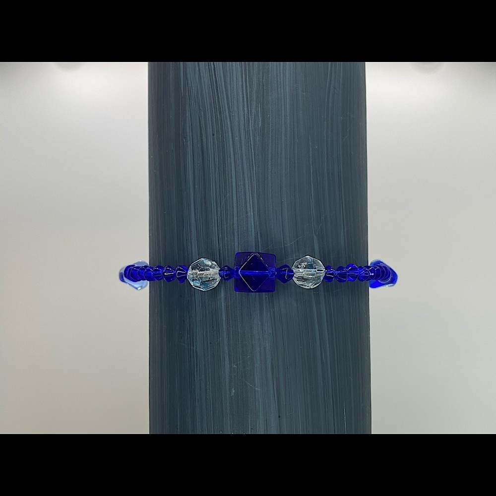 Handmade glass bracelet
